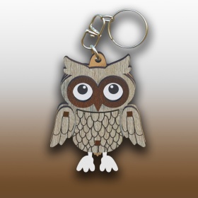 Breloc Bufniță - Personalizabil