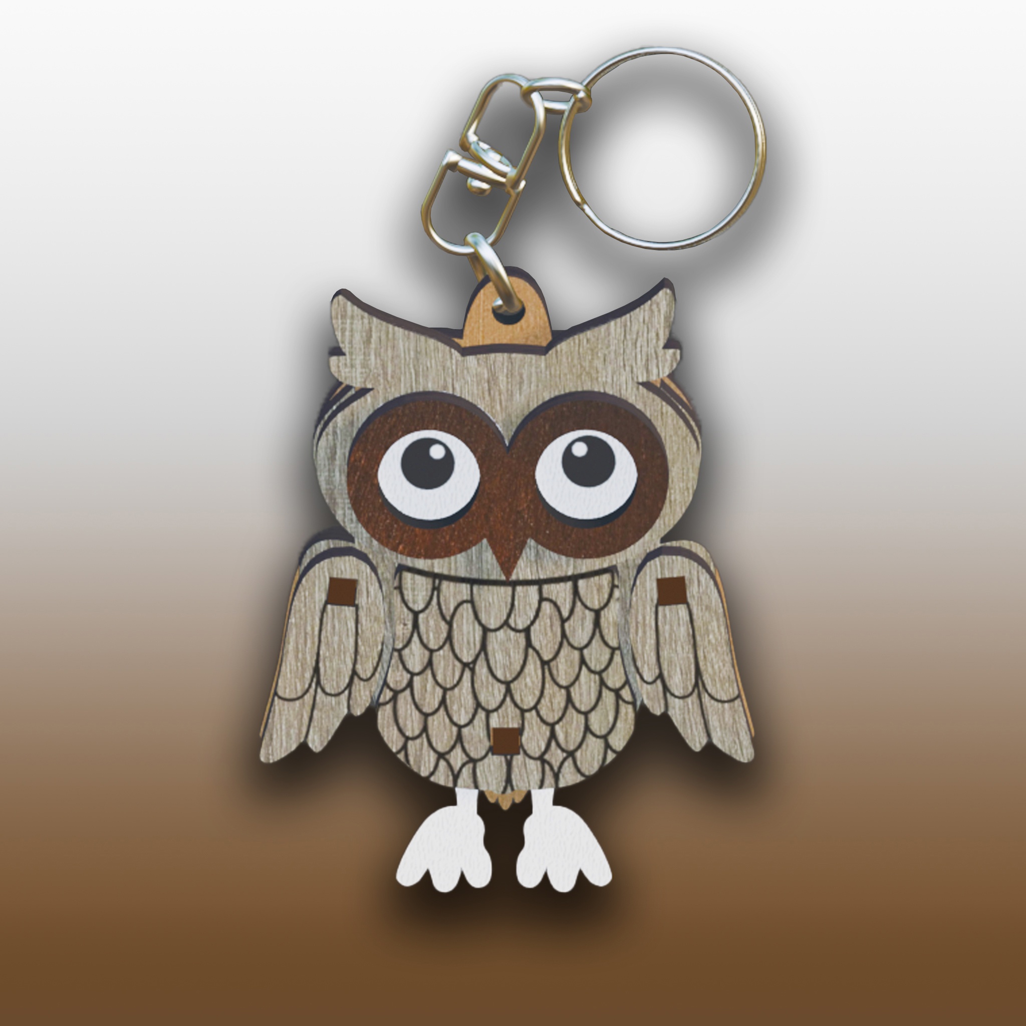 Breloc Bufniță - Personalizabil