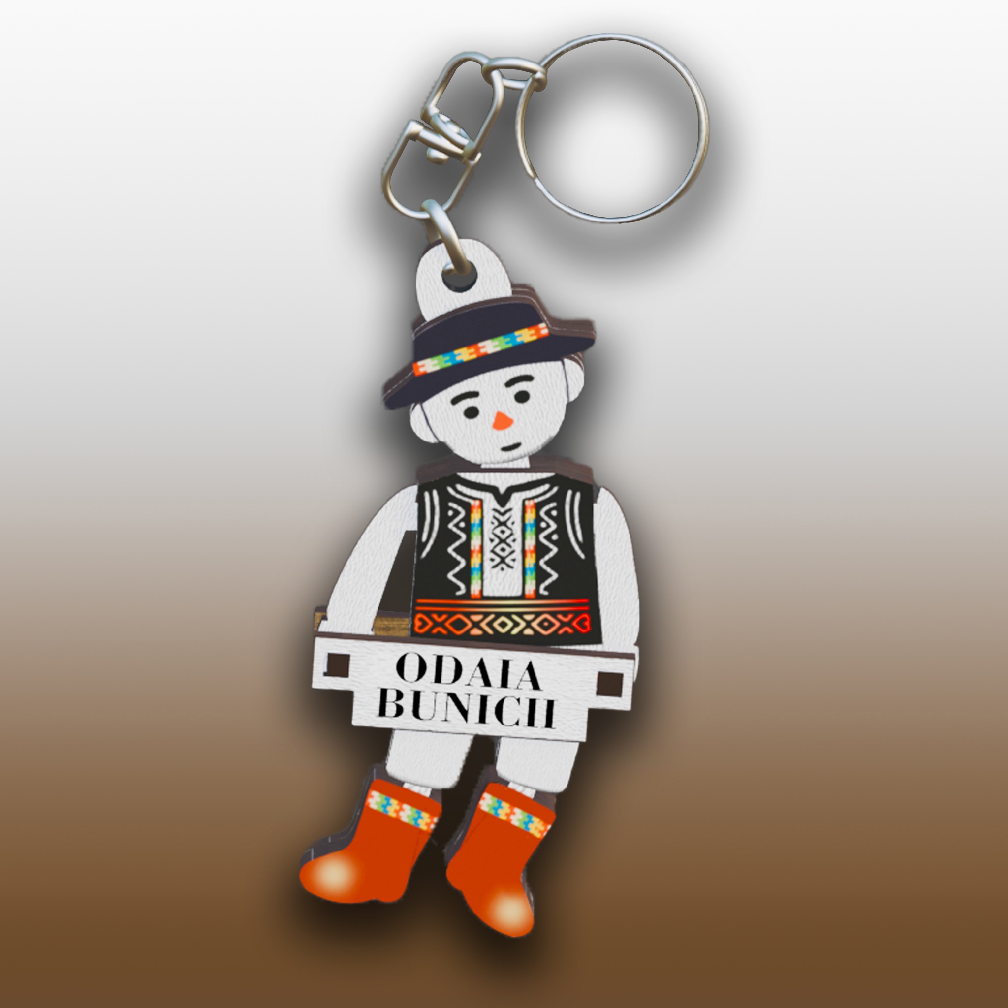 Breloc Țărănel - Personalizabil