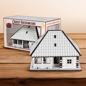 Casuta Lemn 3D - 8 cm