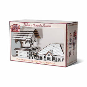 Macheta Set Casa + Fantana 3D