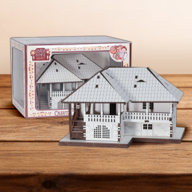 Casa Chiojd din Lemn 3D - 15 cm