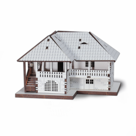 Casa Chiojd din Lemn 3D - 15 cm