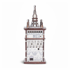 Turnul cu Ceas Sighisoara din Lemn 3D - 16 cm