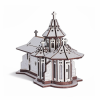 Puzzle 3D Lemn - Manastirea Voronet Complex