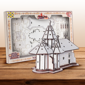 Puzzle 3D Lemn - Manastirea Voronet