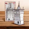Turnul cu Ceas Sighisoara din Lemn 3D - 22 cm