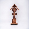 Troita din lemn cu motive traditionale - 23 cm x 9 cm