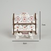 Blidar Lemn 3D - 8 cm + Magnet