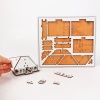 Puzzle 3D Lemn -  Casuta - 10 cm