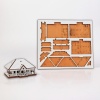 Puzzle 3D Lemn -  Casuta - 10 cm
