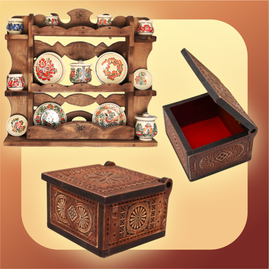 Blidare si Cutii din Lemn